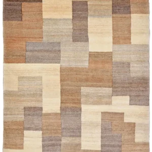 Gabbeh teppe - Loribaft persisk teppe - 146 x 122 cm - lysebrun