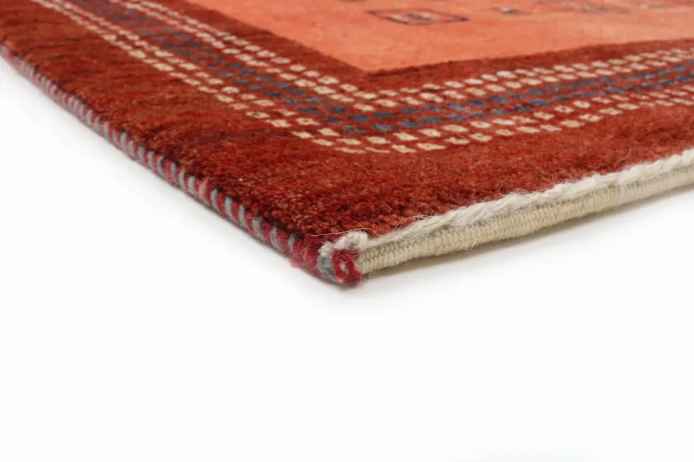 Gabbeh teppe - Loribaft persisk teppe - 149 x 103 cm - rød