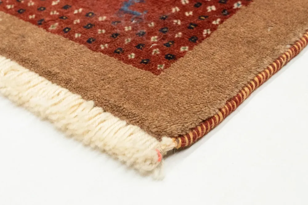 Gabbeh teppe - Loribaft persisk teppe - 150 x 110 cm - gull