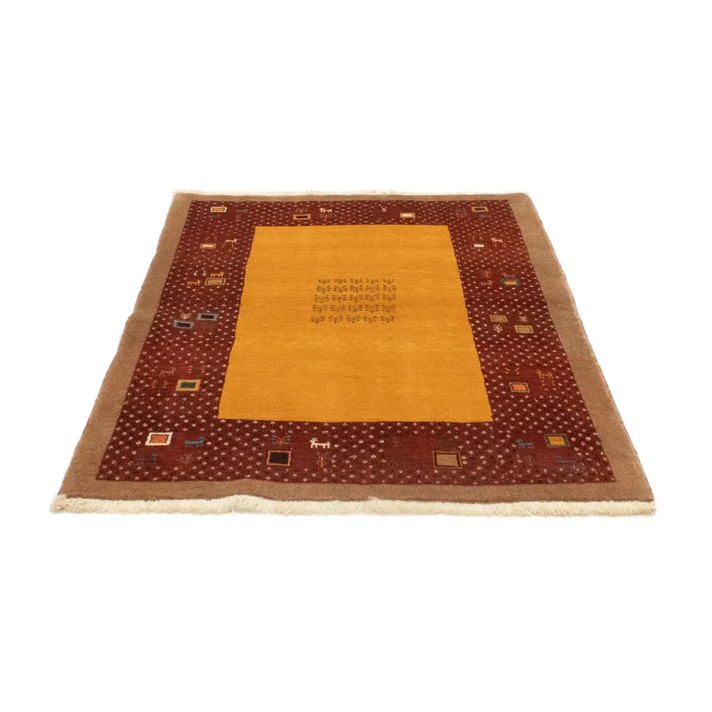 Gabbeh teppe - Loribaft persisk teppe - 150 x 110 cm - gull
