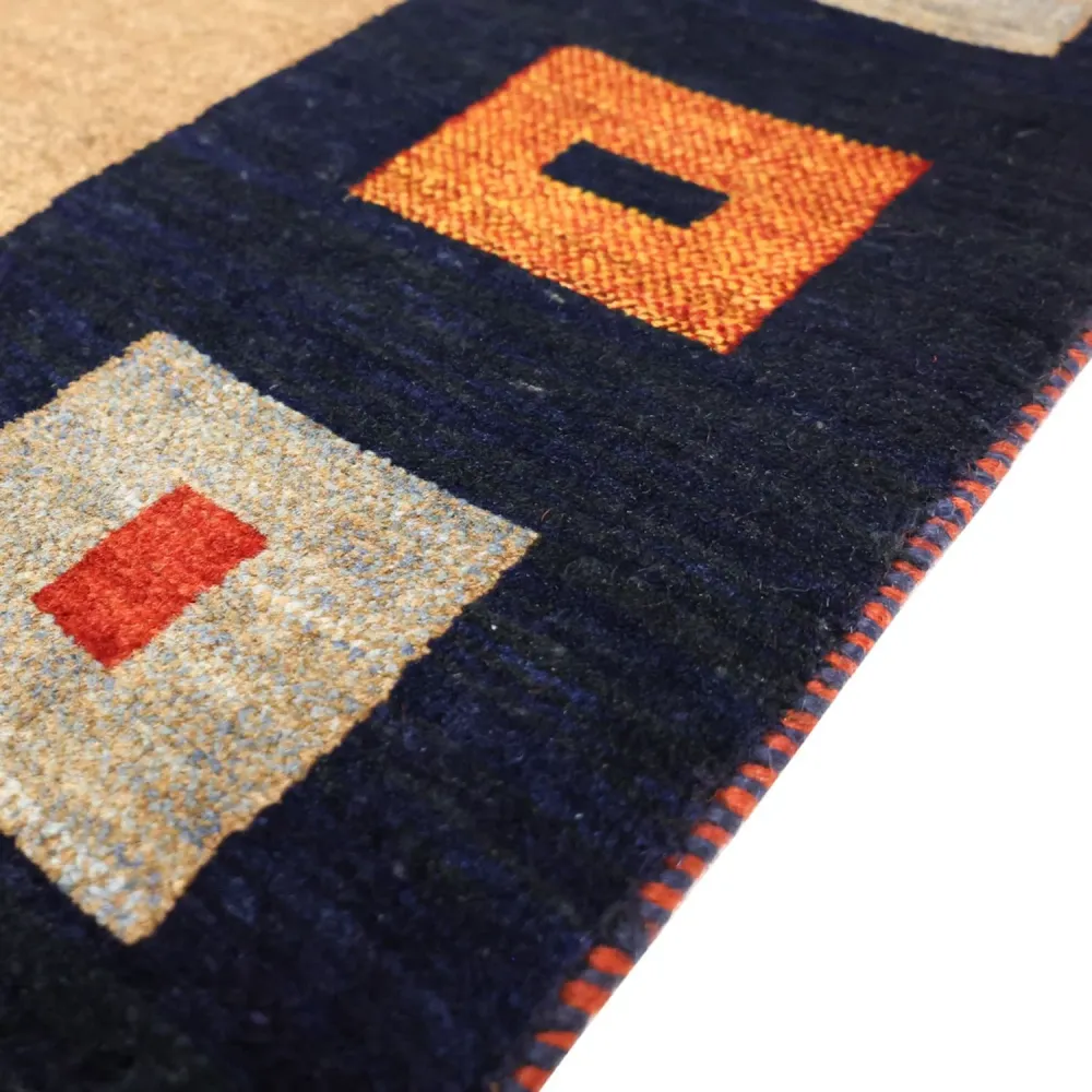 Gabbeh teppe - Loribaft persisk teppe - 156 x 105 cm - flerfarget