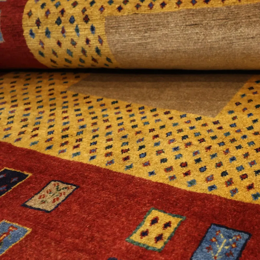 Gabbeh teppe - Loribaft persisk teppe - 158 x 108 cm - flerfarget