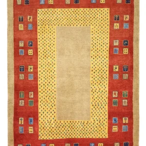 Gabbeh teppe - Loribaft persisk teppe - 158 x 108 cm - flerfarget