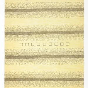 Gabbeh teppe - Loribaft persisk teppe - 173 x 118 cm - beige