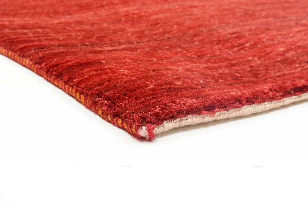 Gabbeh teppe - Loribaft persisk teppe - 174 x 121 cm - rød