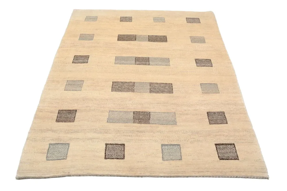 Gabbeh teppe - Loribaft persisk teppe - 179 x 125 cm - lysebrun