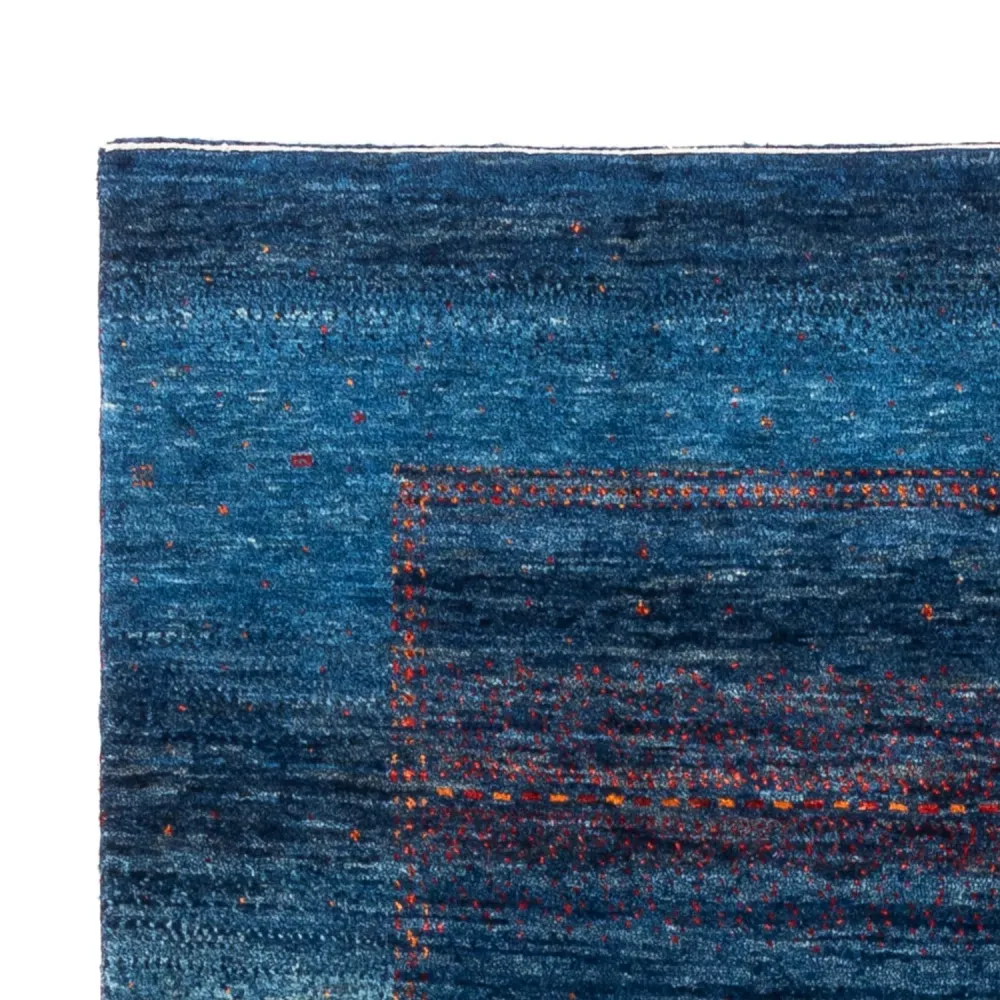 Gabbeh teppe - Loribaft persisk teppe - 190 x 128 cm - blå