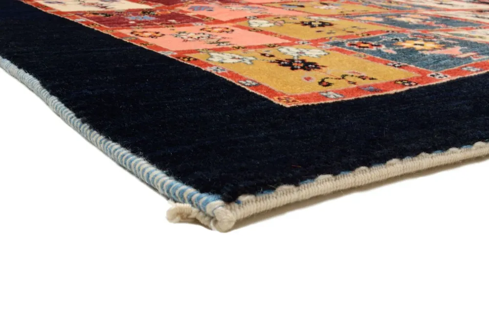 Gabbeh teppe - Loribaft persisk teppe - 195 x 153 cm - farget