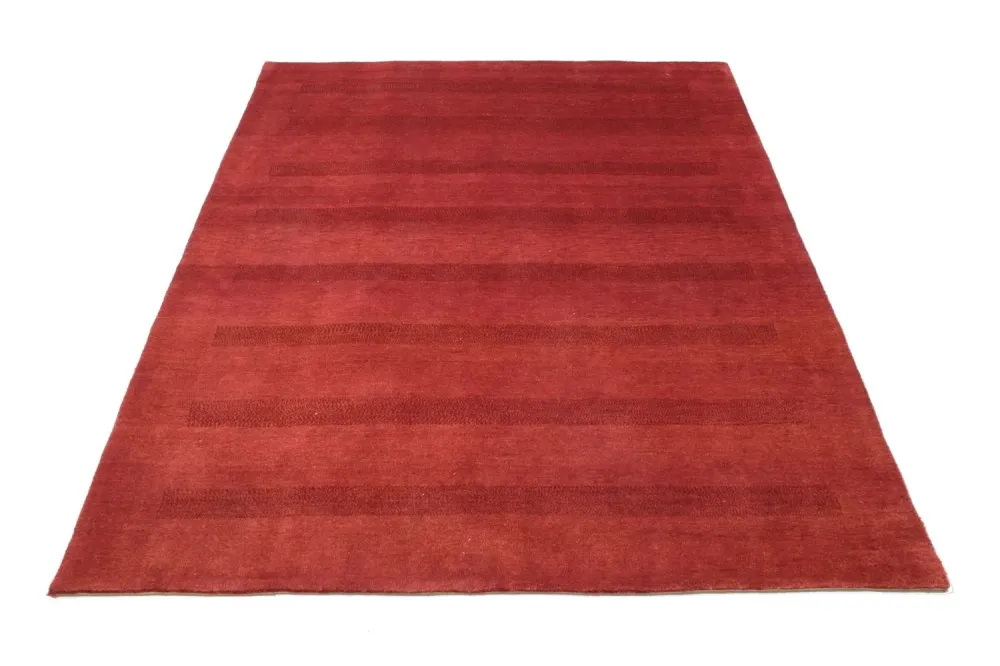 Gabbeh teppe - Loribaft persisk teppe - 196 x 152 cm - rød