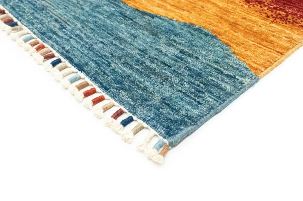 Gabbeh teppe - Loribaft persisk teppe - 197 x 155 cm - flerfarget