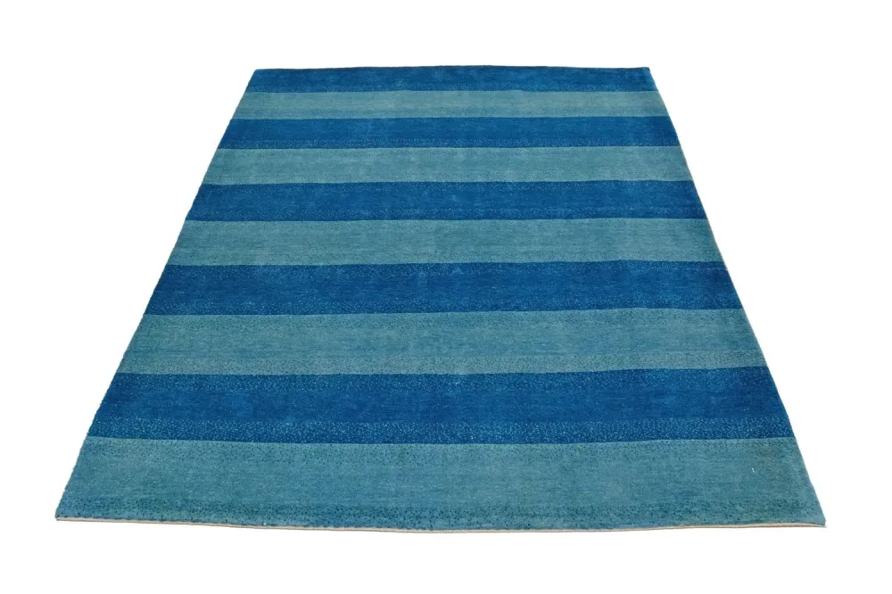 Gabbeh teppe - Loribaft persisk teppe - 197 x 150 cm - blå