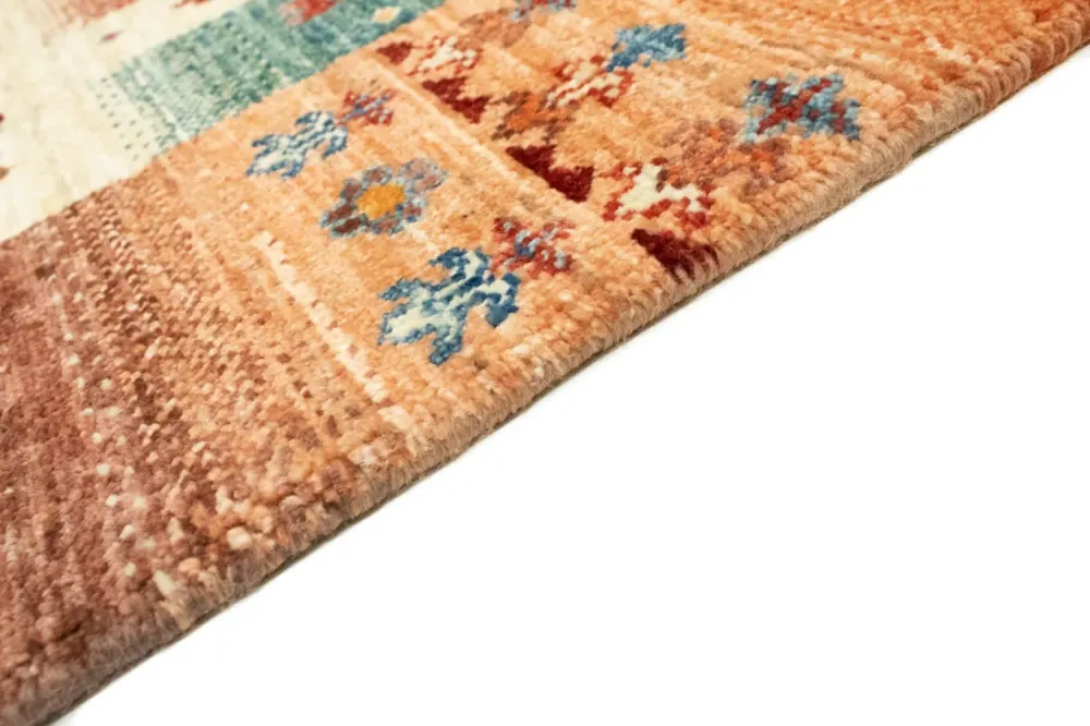 Gabbeh teppe - Loribaft persisk teppe - 197 x 151 cm - flerfarget