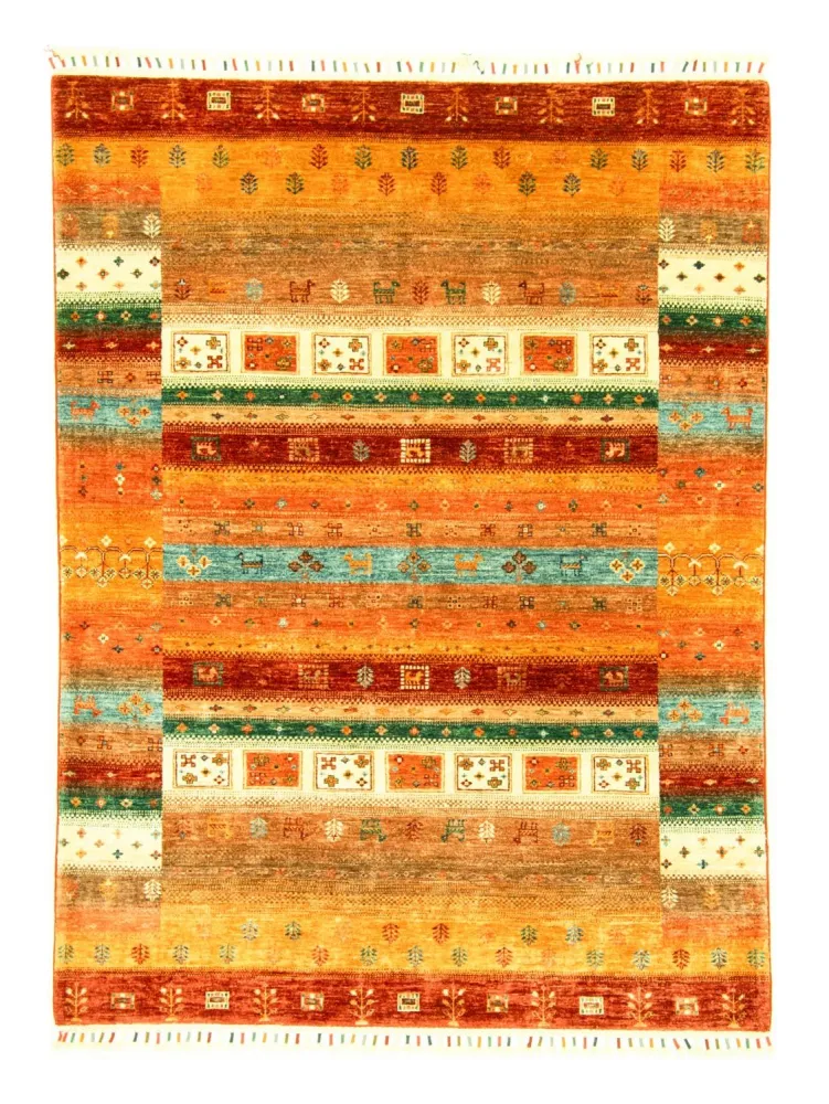 Gabbeh teppe - Loribaft persisk teppe - 200 x 150 cm - flerfarget