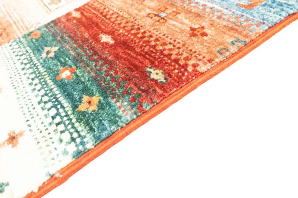 Gabbeh teppe - Loribaft persisk teppe - 200 x 150 cm - flerfarget
