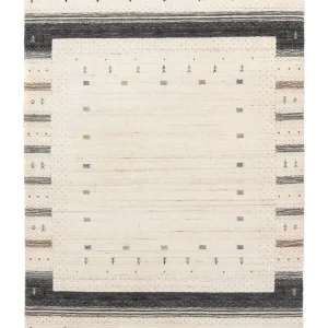 Gabbeh teppe - Loribaft persisk teppe - 200 x 145 cm - beige