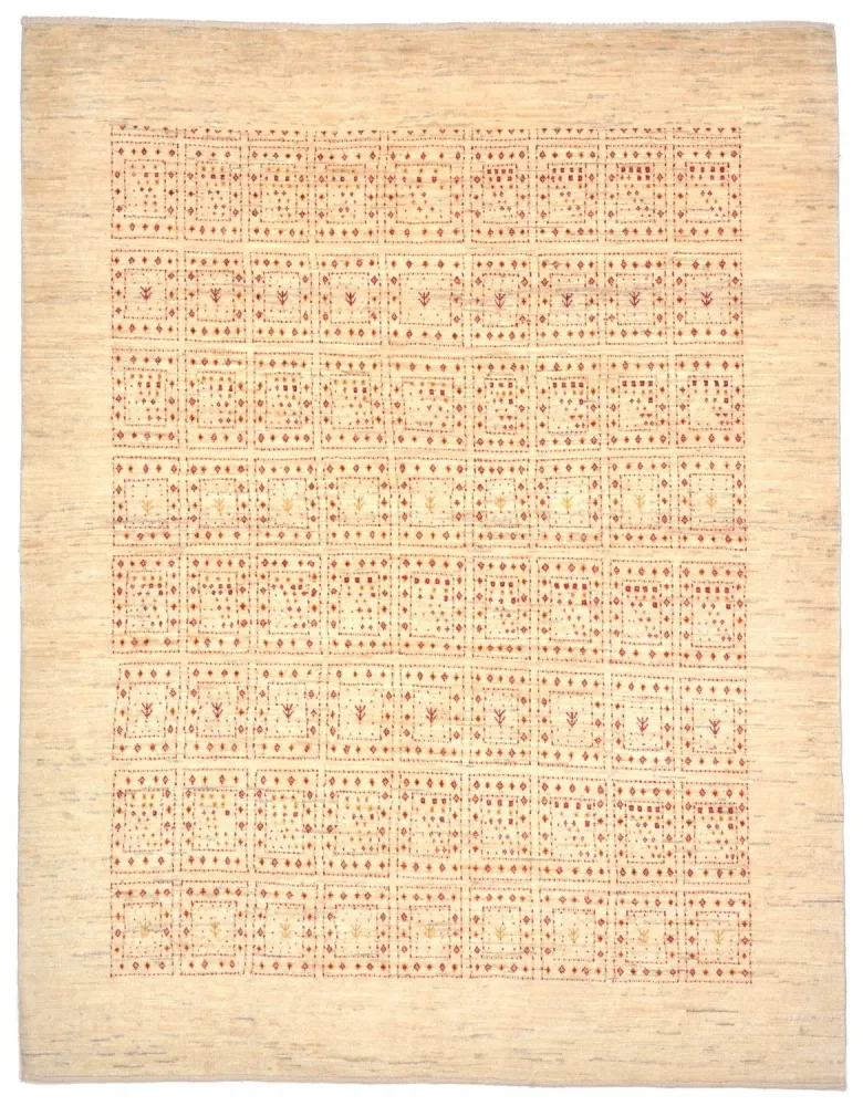 Gabbeh teppe - Loribaft persisk teppe - 202 x 157 cm - beige