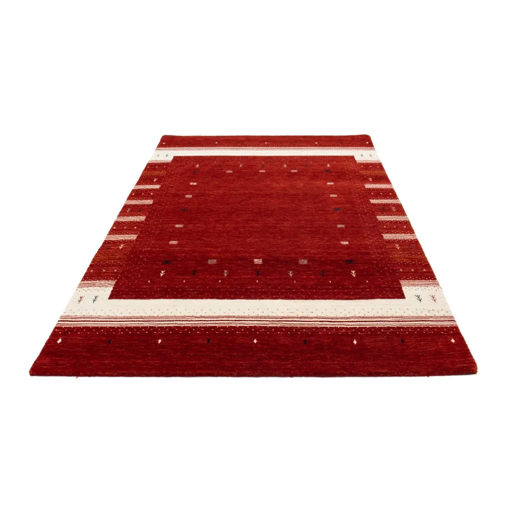 Gabbeh teppe - Loribaft persisk teppe - 204 x 140 cm - rød