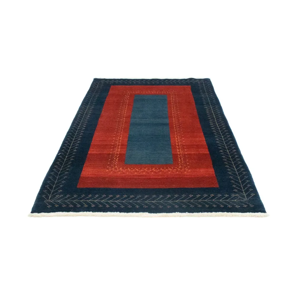 Gabbeh teppe - Loribaft persisk teppe - 205 x 128 cm - rød