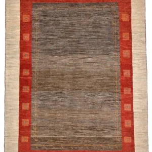 Gabbeh teppe - Loribaft persisk teppe - 205 x 150 cm - brun