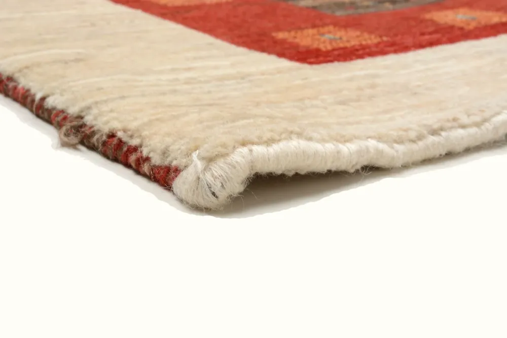 Gabbeh teppe - Loribaft persisk teppe - 205 x 150 cm - brun