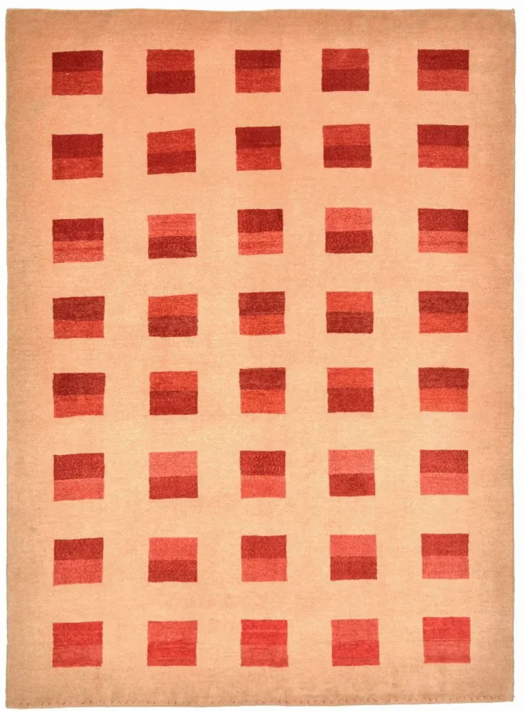 Gabbeh teppe - Loribaft persisk teppe - 211 x 151 cm - rød