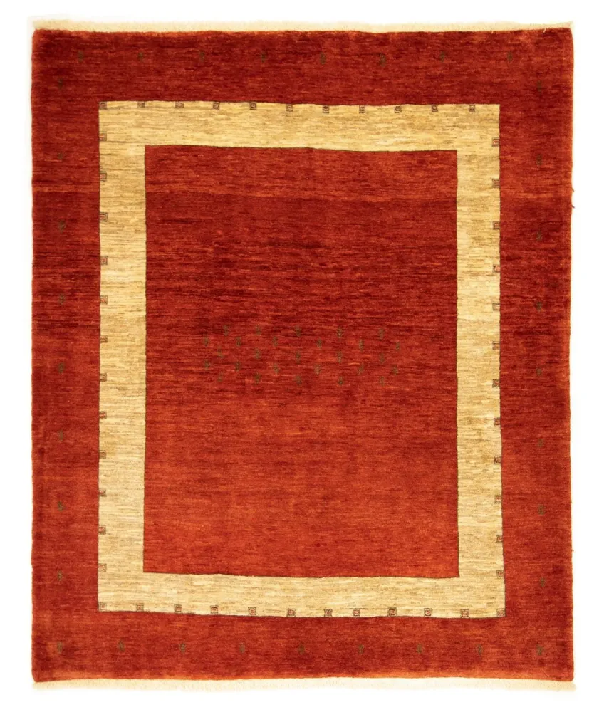 Gabbeh teppe - Loribaft persisk teppe - 215 x 180 cm - rød