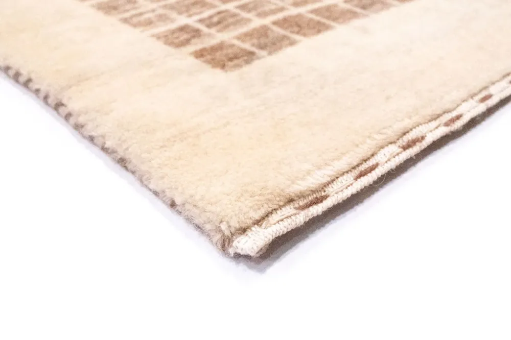 Gabbeh teppe - Loribaft persisk teppe - 219 x 157 cm - beige