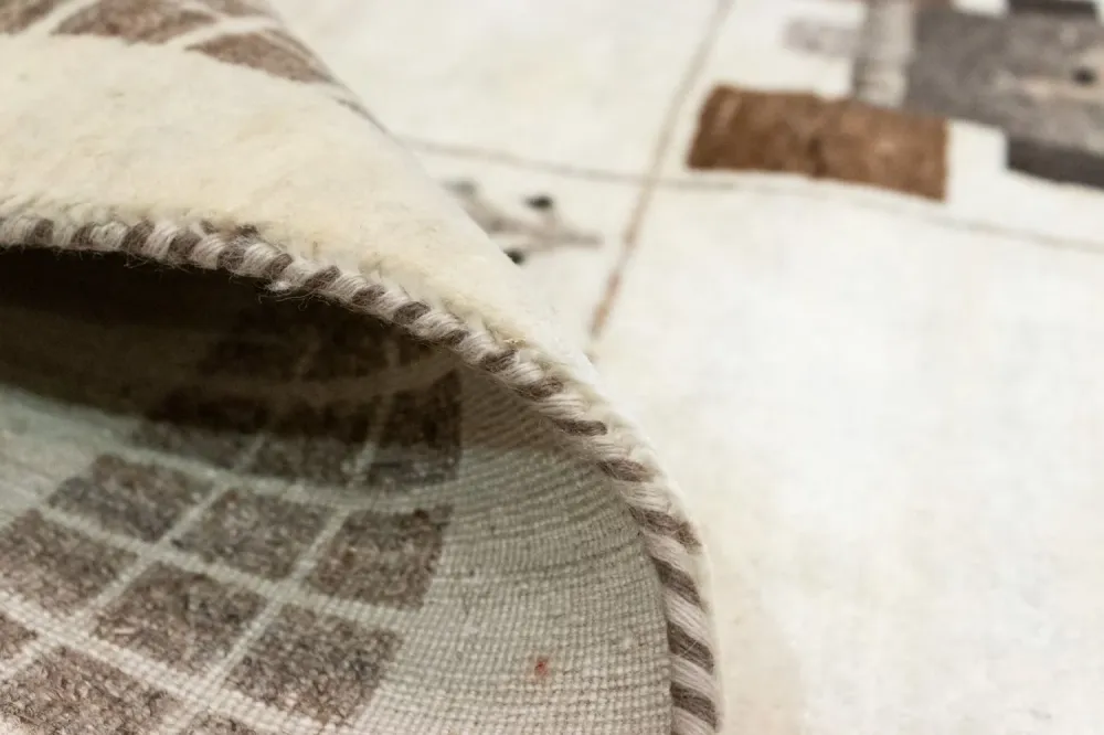 Gabbeh teppe - Loribaft persisk teppe - 219 x 157 cm - beige