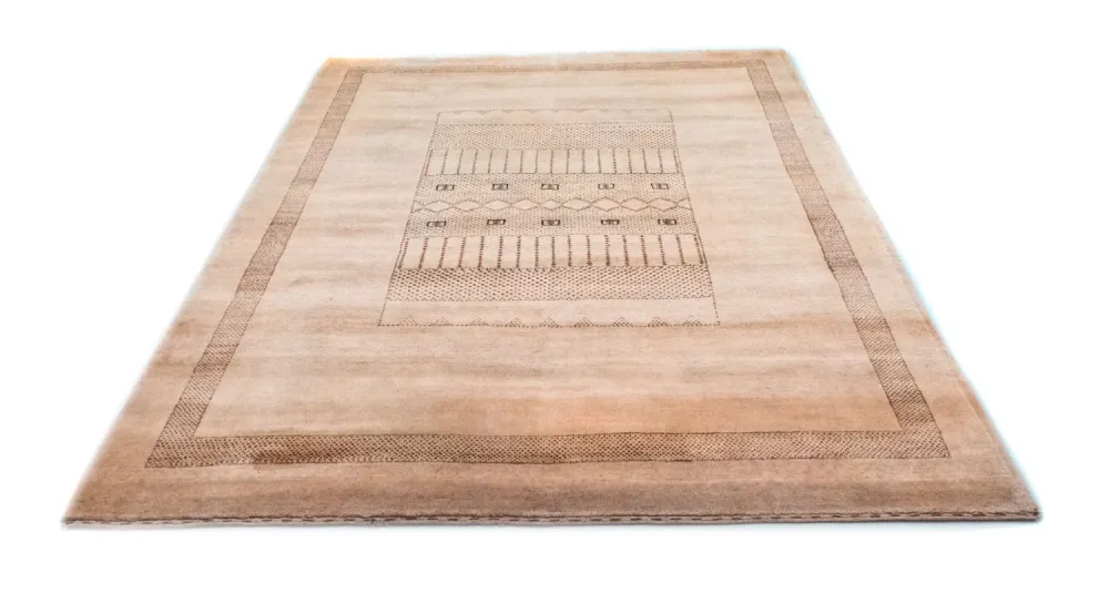 Gabbeh teppe - Loribaft persisk teppe - 222 x 151 cm - brun