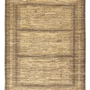 Gabbeh teppe - Loribaft persisk teppe - 224 x 170 cm - mørk beige