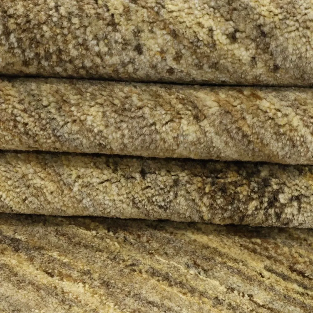 Gabbeh teppe - Loribaft persisk teppe - 224 x 170 cm - mørk beige