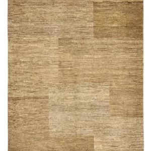 Gabbeh teppe - Loribaft persisk teppe - 226 x 164 cm - mørk beige