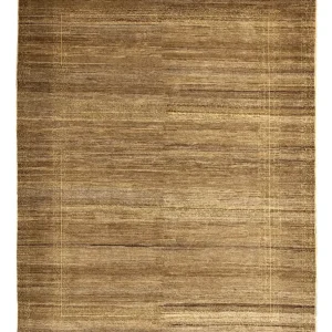 Gabbeh teppe - Loribaft persisk teppe - 227 x 173 cm - mørk beige
