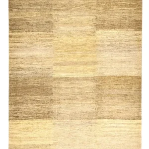 Gabbeh teppe - Loribaft persisk teppe - 229 x 174 cm - mørk beige