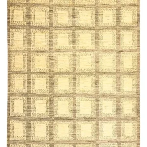 Gabbeh teppe - Loribaft persisk teppe - 230 x 174 cm - lys beige