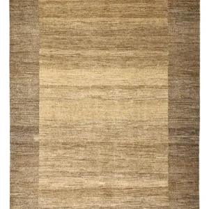Gabbeh teppe - Loribaft persisk teppe - 230 x 163 cm - mørk beige
