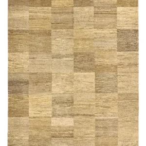 Gabbeh teppe - Loribaft persisk teppe - 231 x 173 cm - mørk beige