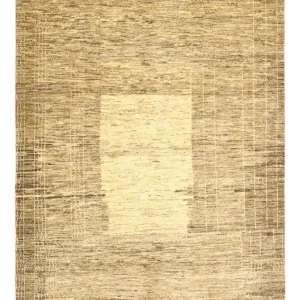 Gabbeh teppe - Loribaft persisk teppe - 232 x 168 cm - mørk beige