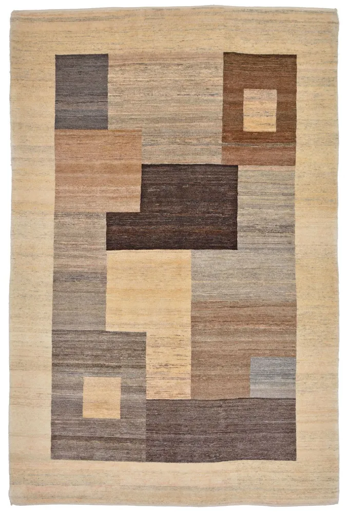 Gabbeh teppe - Loribaft persisk teppe - 233 x 152 cm - brun