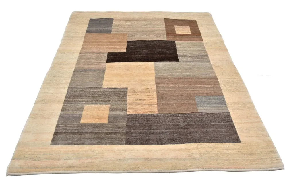 Gabbeh teppe - Loribaft persisk teppe - 233 x 152 cm - brun