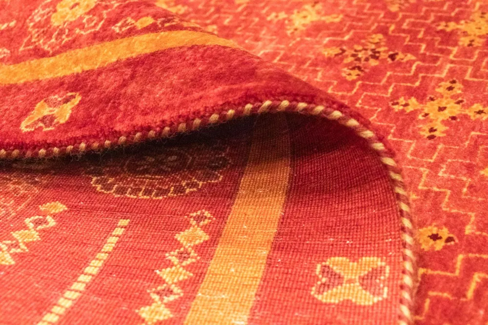 Gabbeh teppe - Loribaft persisk teppe - 235 x 174 cm - rød