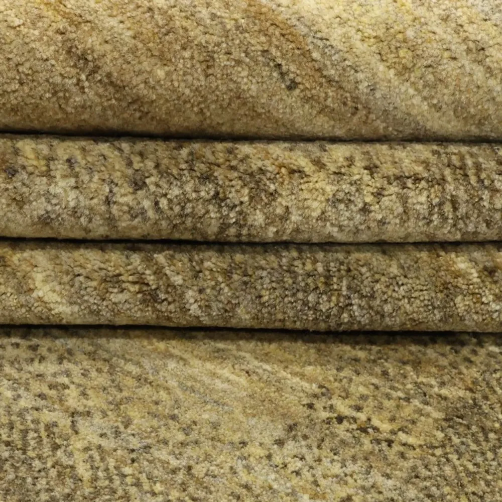 Gabbeh teppe - Loribaft persisk teppe - 236 x 165 cm - mørk beige