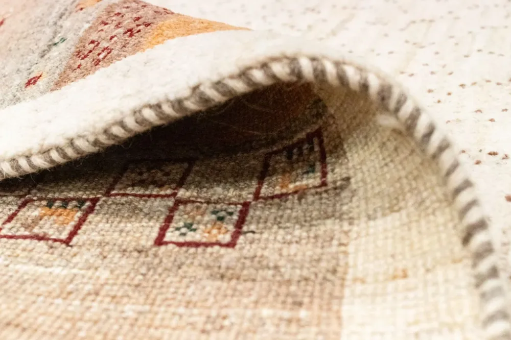 Gabbeh teppe - Loribaft persisk teppe - 237 x 200 cm - beige
