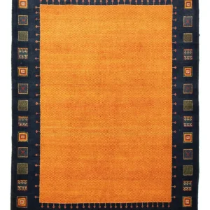 Gabbeh teppe - Loribaft persisk teppe - 238 x 172 cm - oransje