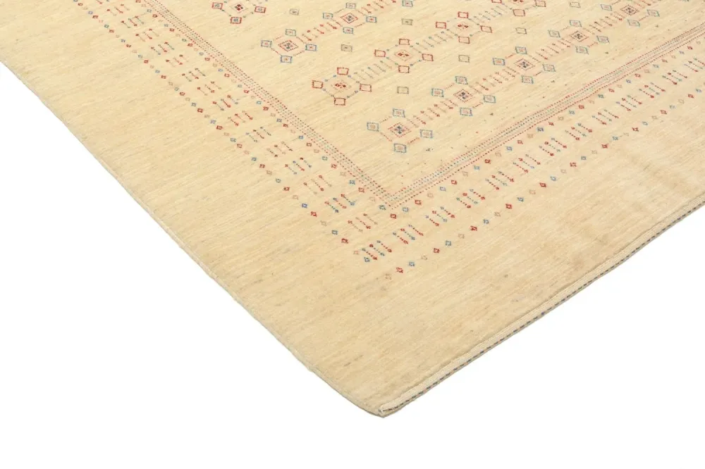 Gabbeh teppe - Loribaft persisk teppe - 239 x 174 cm - beige