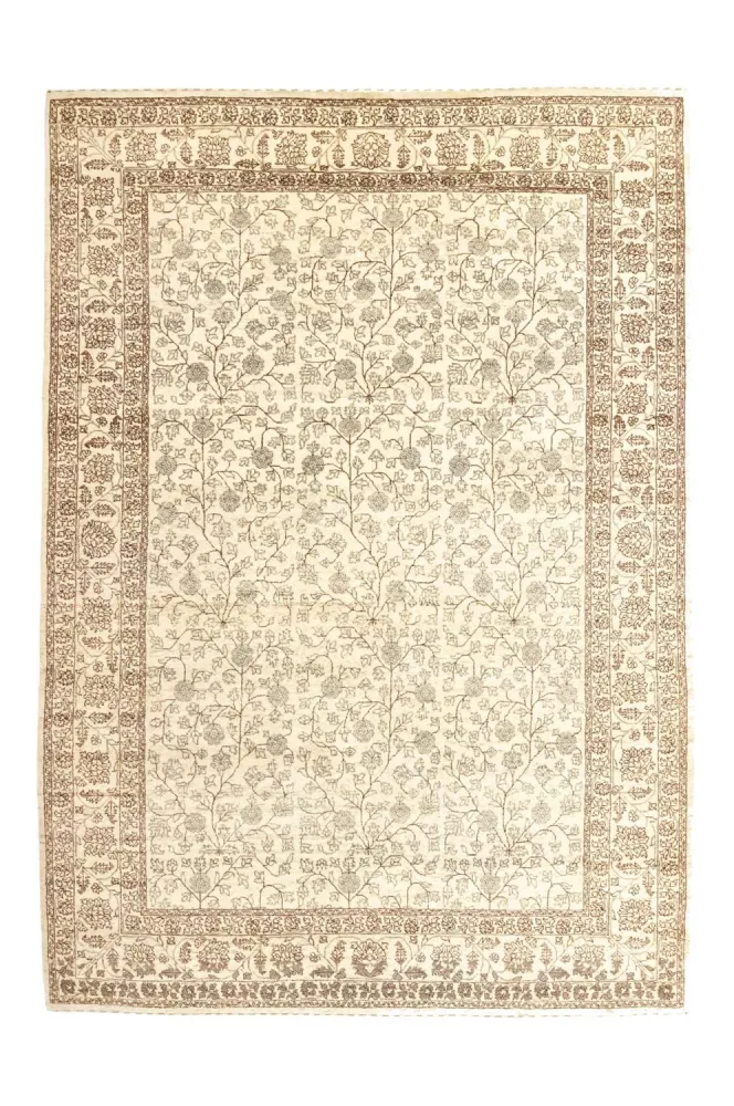 Gabbeh teppe - Loribaft persisk teppe - 241 x 175 cm - beige