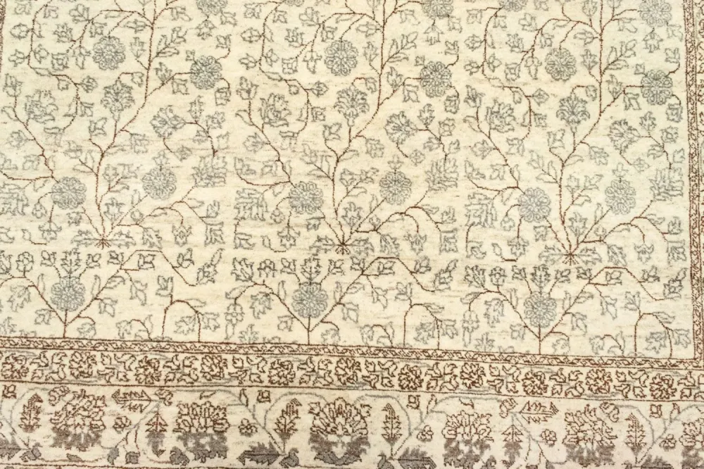Gabbeh teppe - Loribaft persisk teppe - 241 x 175 cm - beige