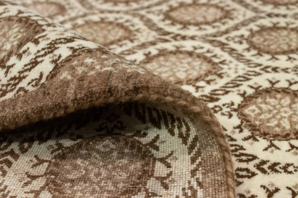Gabbeh teppe - Loribaft persisk teppe - 242 x 168 cm - brun