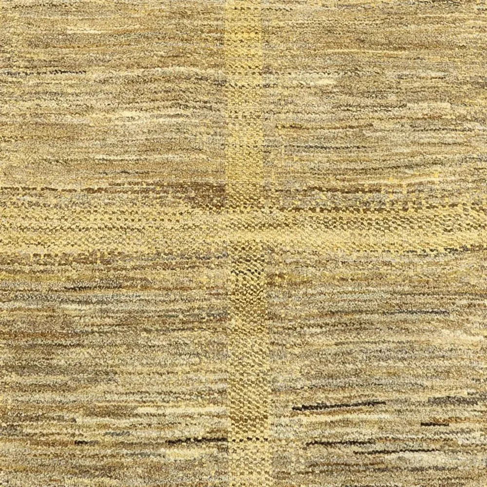 Gabbeh teppe - Loribaft persisk teppe - 242 x 194 cm - mørk beige