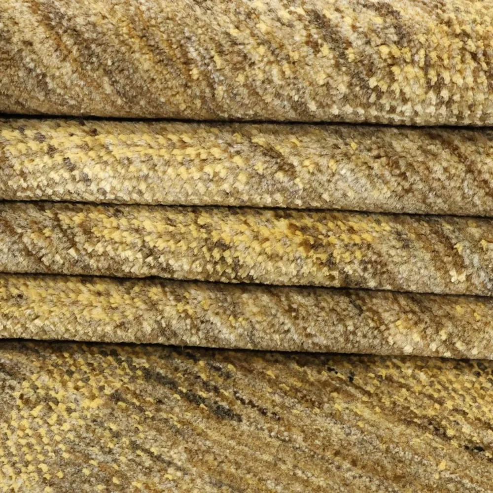 Gabbeh teppe - Loribaft persisk teppe - 242 x 194 cm - mørk beige